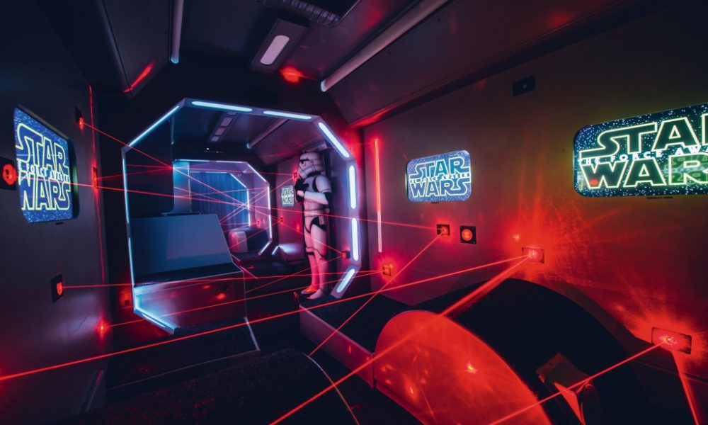 Mobiele Star Wars Lasergame