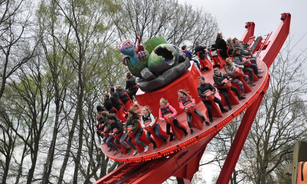 Het DrakenNest in Avonturenpark Hellendoorn