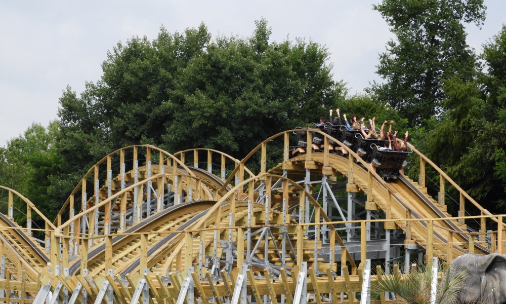 Wood Express in Parc Saint-Paul