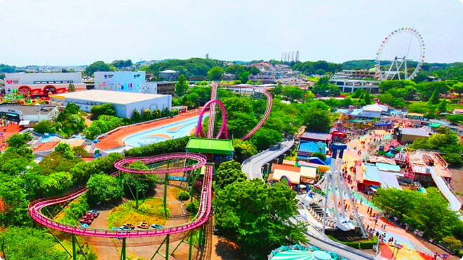 Over de plas – Yomiuriland en Yokohama Cosmoworld