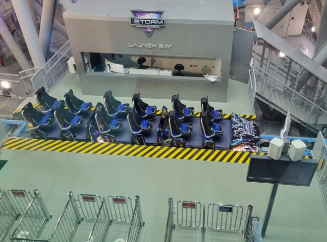 Over de plas – The Storm Coaster